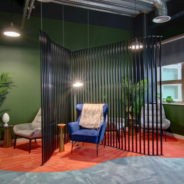 Breakout area at Gelderd Road, Biz Hub in Leeds