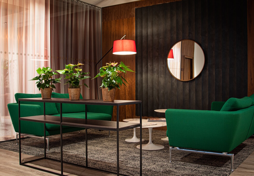Breakout area at Park Row, Gilbanks in Leeds