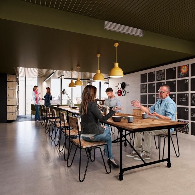 Breakout space for clients - New Station Street, Bruntwood in Leeds