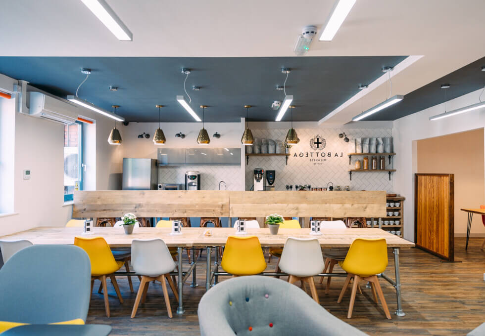 Breakout space for clients - Park Cross Street, Wizu Workspace in Leeds