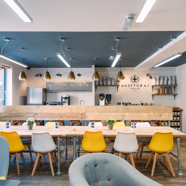 Breakout space for clients - Park Cross Street, Wizu Workspace in Leeds