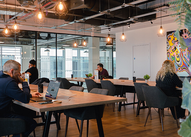 Breakout space for clients - Wellington Place, Cubo Holdings Limited in Leeds