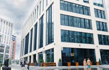 Building external for Wellington Place, Cubo Holdings Limited, Leeds