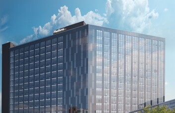 Building outside at New Station Street, Bruntwood, Leeds