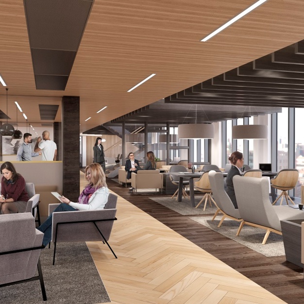 Client Breakout space - New Station Street, Bruntwood in Leeds