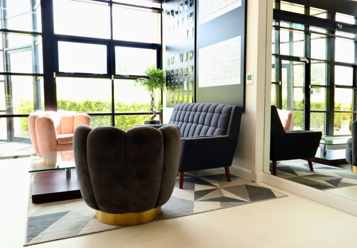 Foyer area at Percy Street, Mayfair Group Investment Ltd in Leeds