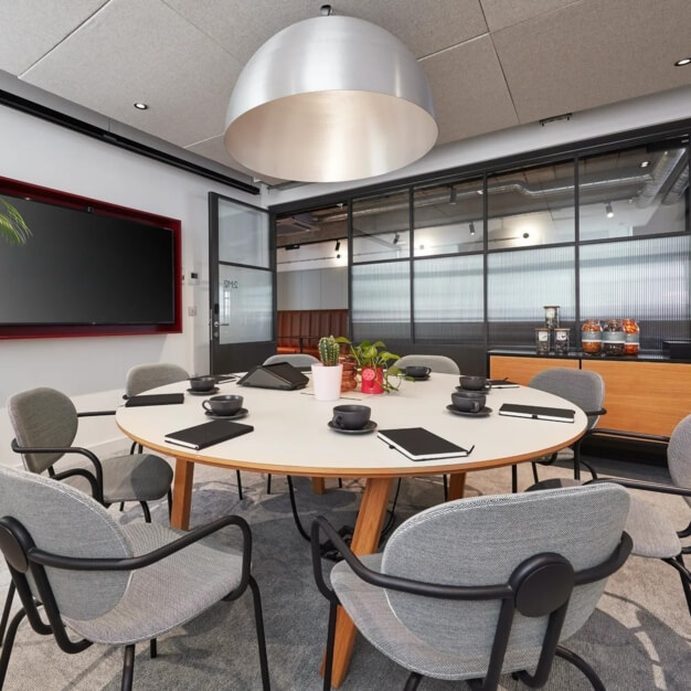 Meeting room on Greek Street, Clockwise Limited in Leeds
