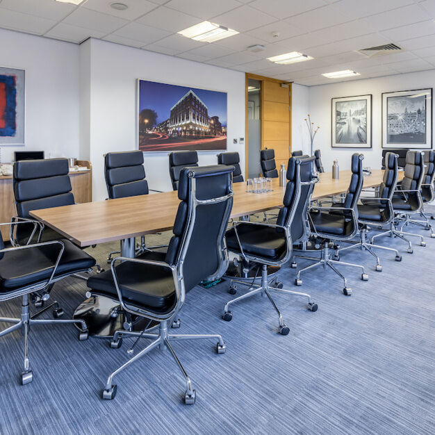 Meeting rooms at Park Square West, Spacemade in Leeds