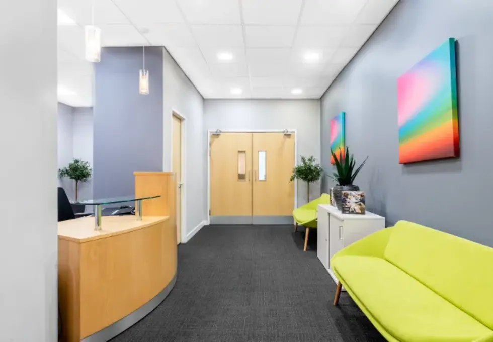 Reception - Gelderd Road, Regus in Leeds