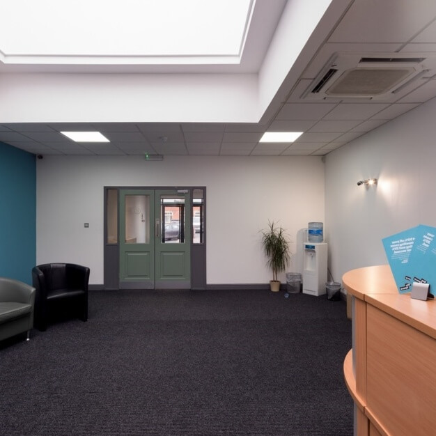 Reception in Tunstall Road, Biz-Space, Leeds