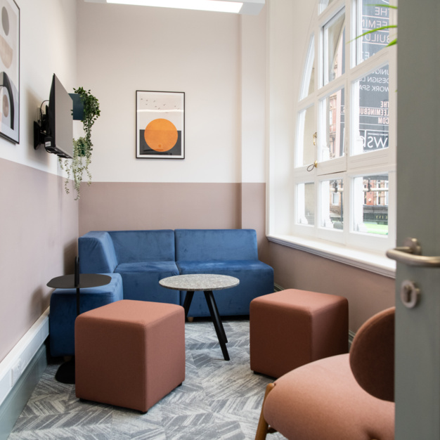 The Breakout area - Ludgate Hill, Wizu Workspace (Leeds)