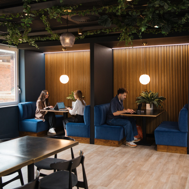 The breakout area - Neville Street, Wizu Workspace in Leeds