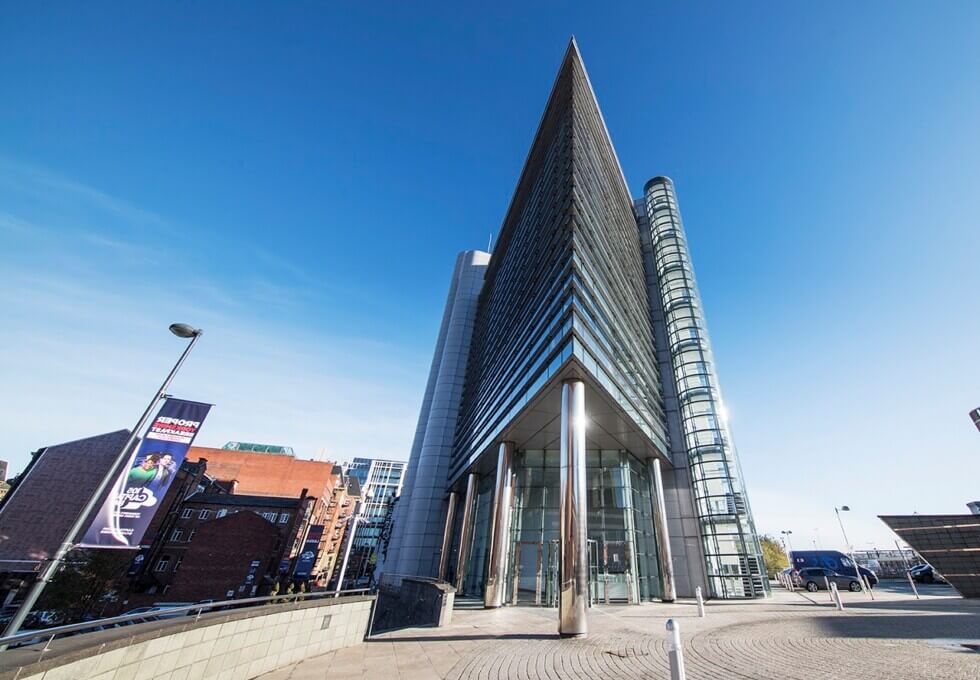 The building at Princes Square, Regus in Leeds