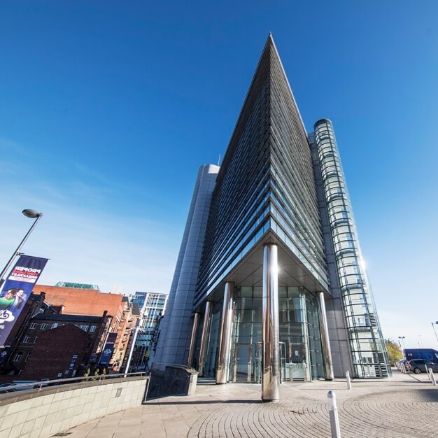 The building at Princes Square, Regus in Leeds