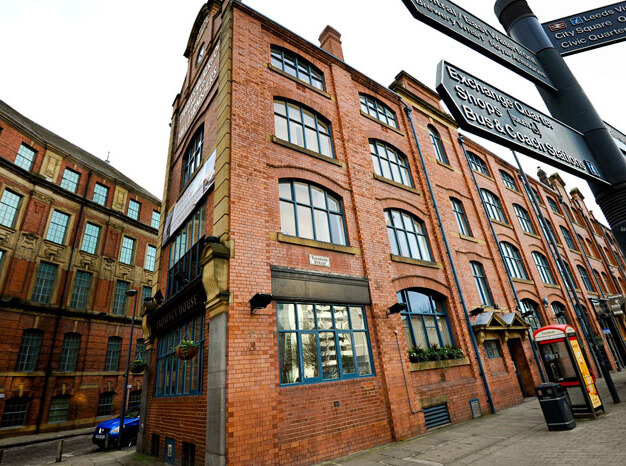 The building at Sovereign Street, Prospect Business Centres, Leeds