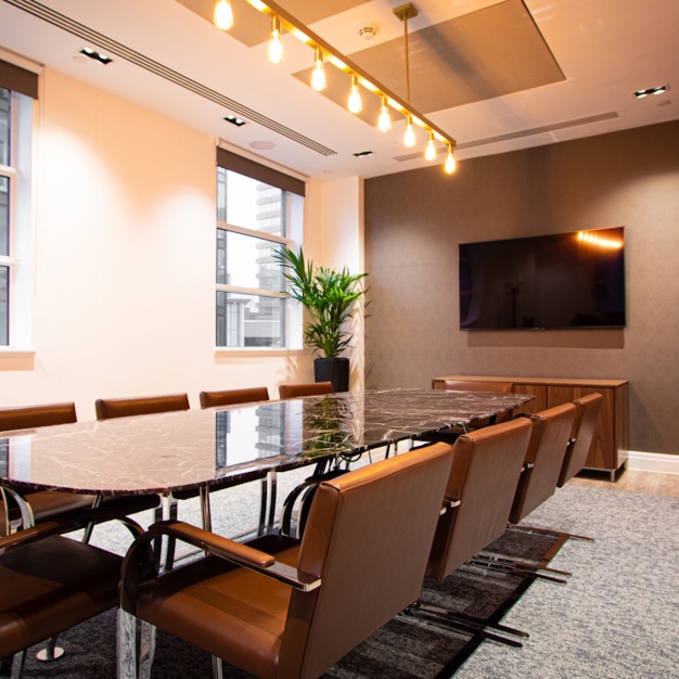 The meeting room at Park Row, Gilbanks in Leeds