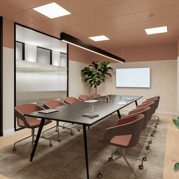 The meeting room at The Headrow, Orega in Leeds