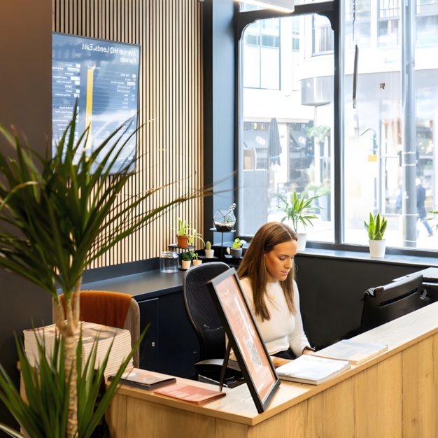 The reception at East Parade, Avenue HQ Limited in Leeds