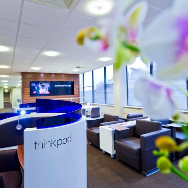 Breakout area for clients - Pinfold Street, Regus in Sheffield