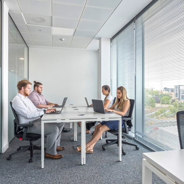 Dedicated workspace in Concourse Way, Regus, Sheffield