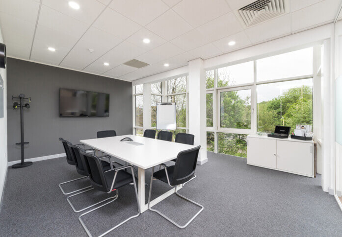 The meeting room at Salts Mill Road, Regus in Shipley
