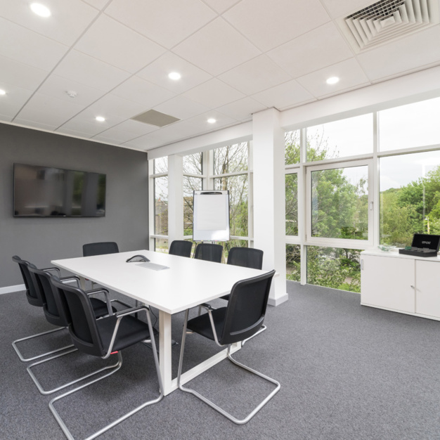 The meeting room at Salts Mill Road, Regus in Shipley
