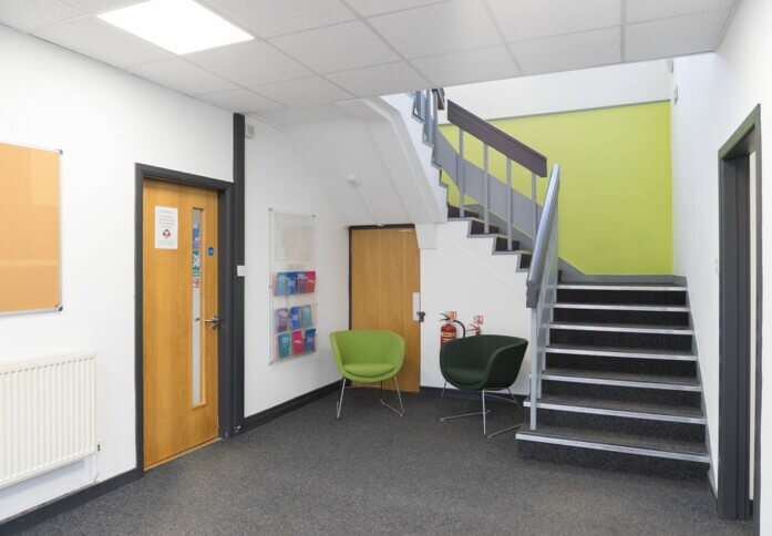 Foyer at Thornes Mill, Biz-Space, Wakefield