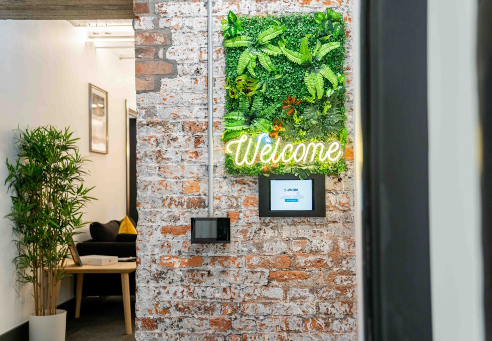The foyer at Tileyard North, 2-Work Group Limited (Wakefield)