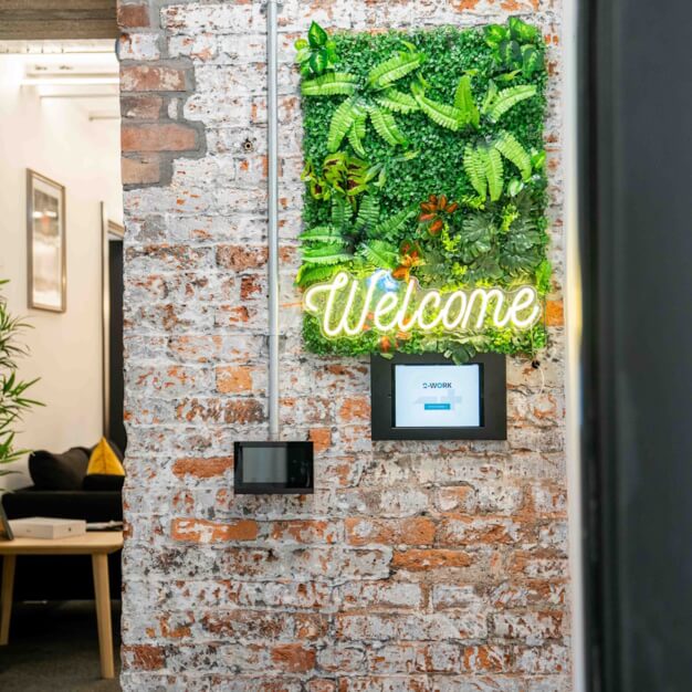 The foyer at Tileyard North, 2-Work Group Limited (Wakefield)