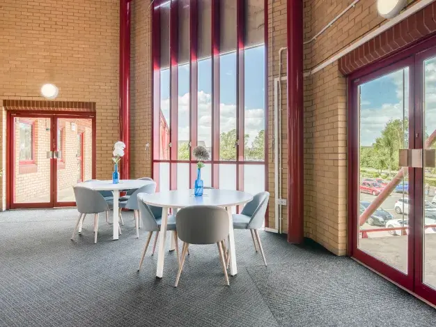 Breakout area at Oakdale Road, Regus in York