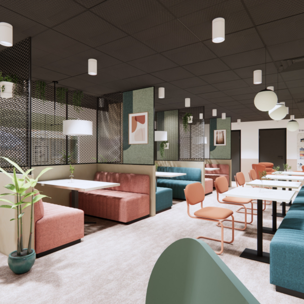 Breakout area at Skeldergate, Wizu Workspace in York