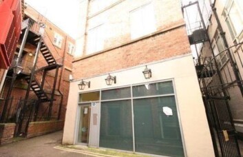 Building outside at Peter Lane, York Hub, York