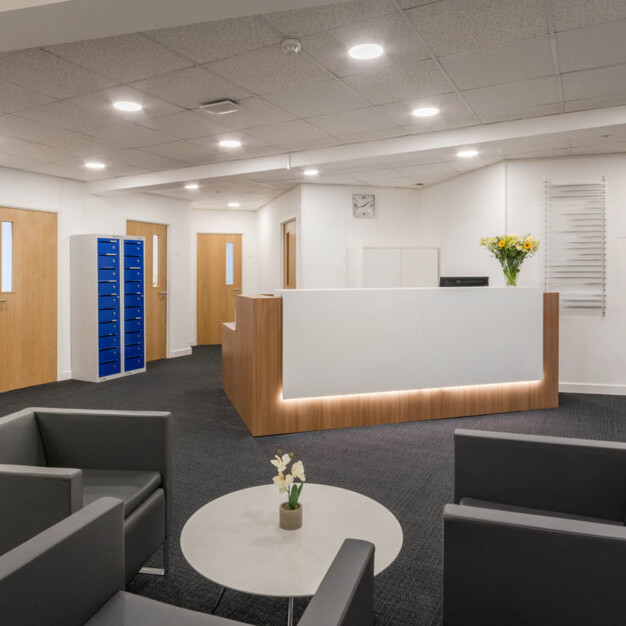 Reception at Oakdale Road, Regus in York