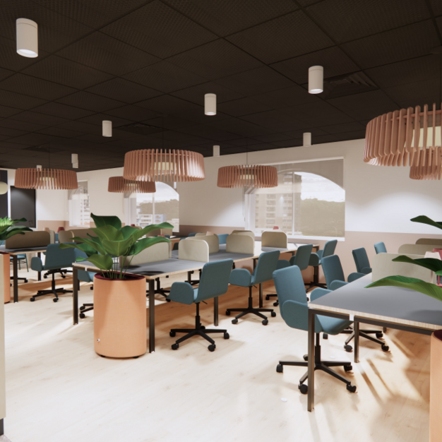 The communal space - Skeldergate, Wizu Workspace in York