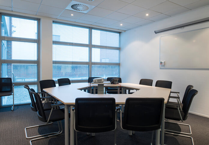 The meeting room at Castle Court, Regus in Reigate