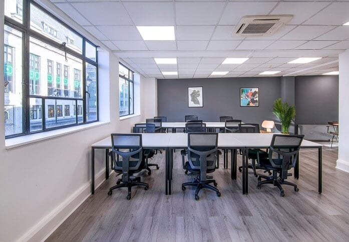 Private workspace, 129 Oxford Street, Hermit Offices Limited (Frameworks) in Soho