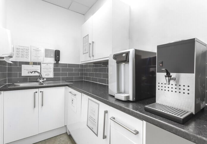 Kitchenette at The Quadrant, Regus in Coventry