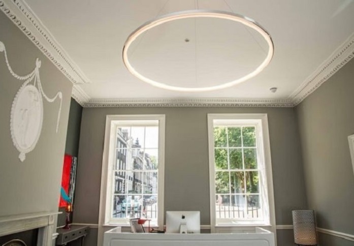 Bedford Square WC1 office space – Reception