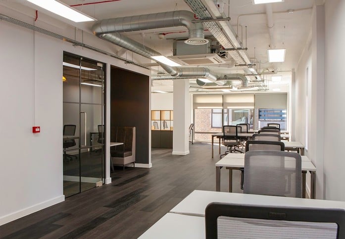 Private workspace, Fusion House, Metspace London Limited in Camden