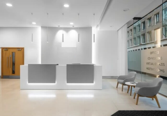 Hanover Square SW1 office space – Reception