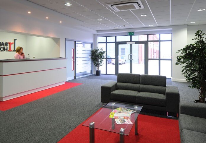 Bruton Way GL1 office space – Reception