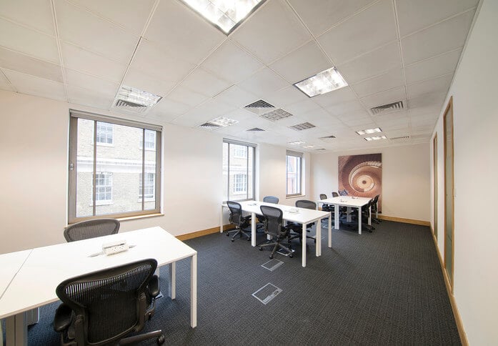 Dedicated workspace in 60 Cannon Street (Spaces), Regus, Cannon Street