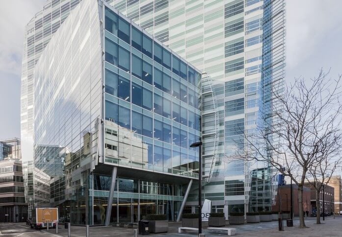 Building external for 30 Crown Place, Bourne Office Space Limited, Liverpool Street