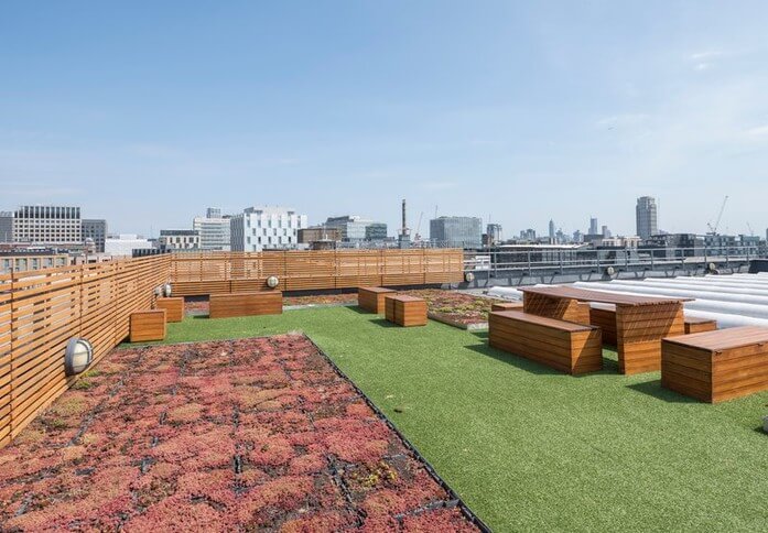 Lavington Street SE1 office space – Roof terrace / garden