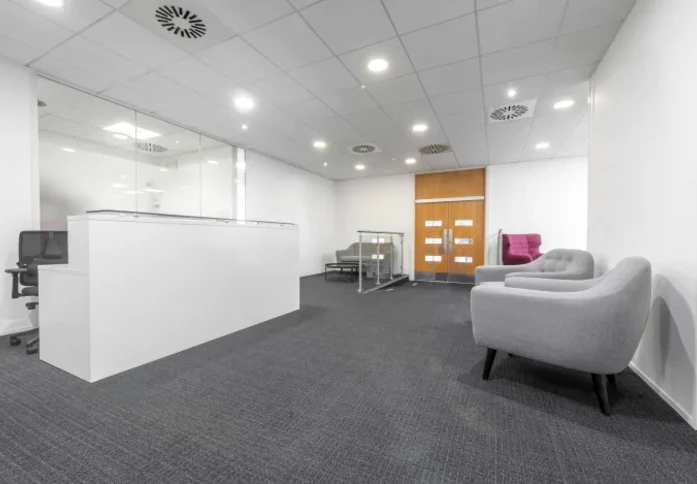 Reception at Portsmouth North Harbour Business Centre, Regus in Portsmouth
