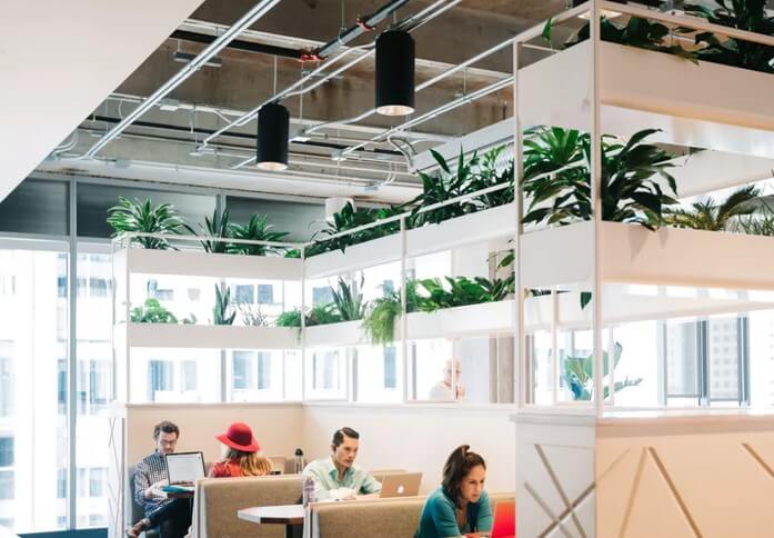 Breakout space for clients - 97-137 Hackney Road, WeWork in Hoxton