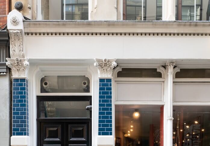 Building external for Watling Street, The Boutique Workplace Company, St Paul's