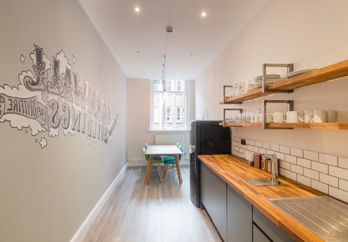 Newhall Street B1 office space – Kitchen