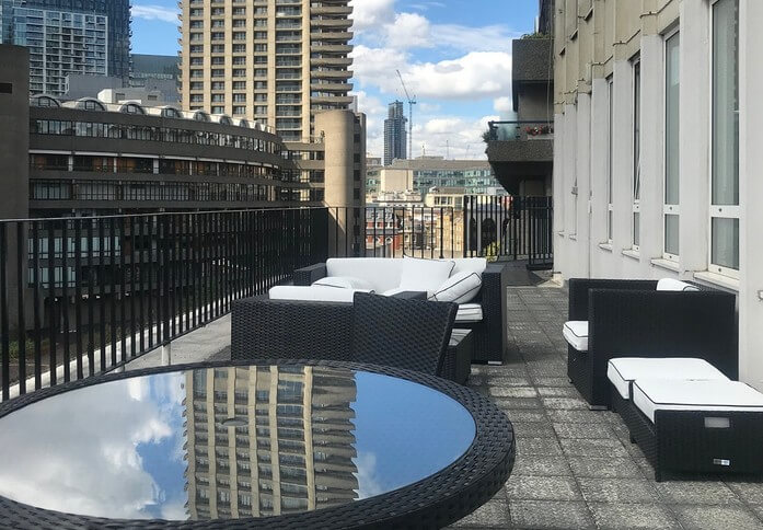 Use the roof terrace at Central Point, Business Environment Group (Barbican)