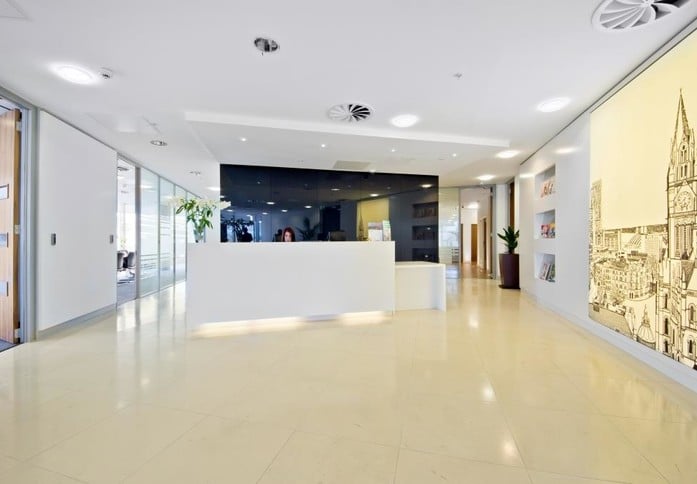 Brown Street M1 office space – Reception